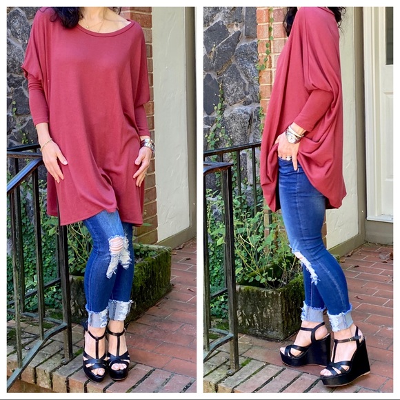 OVERSIZED LOOSE FIT KNIT SWEATER - Picture 4 of 11